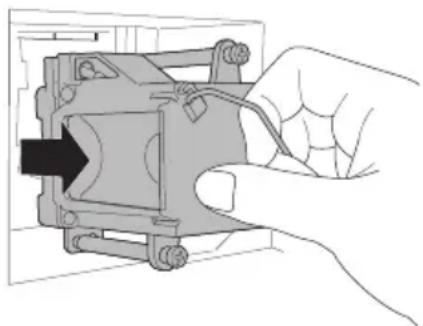 JVC HD-61G887 - 4) Remove the lamp unit. - 2