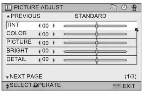 JVC HD-61G887 - Adjust the Picture Settings - 7