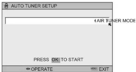 JVC HD-61G887 - Auto Tuner Setup - 2
