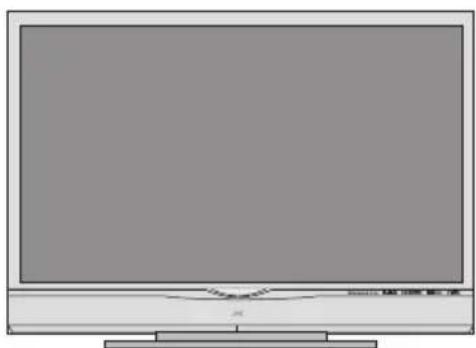 JVC HD-61G887 - Unpacking your TV - 1