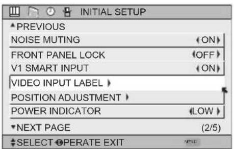 JVC HD-61G887 - Video Input Label - 4