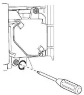 JVC HD-61G887 - 4) Remove the lamp unit. - 1