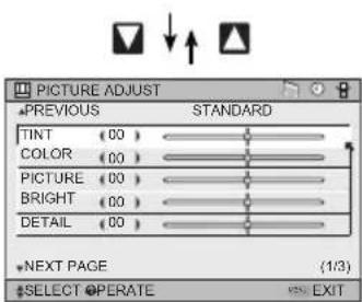 JVC HD-61G887 - Onscreen Menus - 2