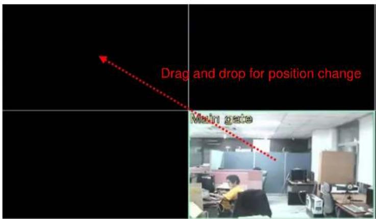 Drag and drop for position change Multi gate
