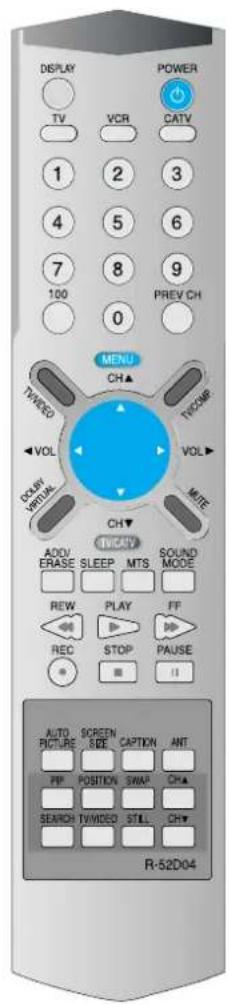 DAEWOO DSJ-4710CRA - Method to watch by using Menu button - 1