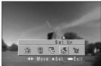 DAEWOO DSJ-4710CRA - Select the Set up with the "Menu" button and the "◀VOL▶" button. - 2