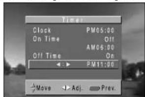 DAEWOO DSJ-4710CRA - Press the "Menu" button if time setup is completed. - 2