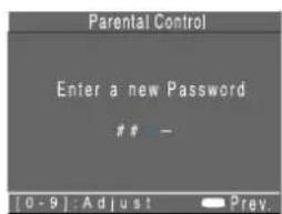 DAEWOO DSJ-4710CRA - "Change Password". - 2