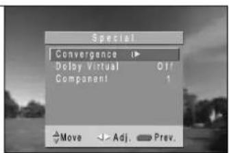 DAEWOO DSJ-4710CRA - Select "Special". - 2