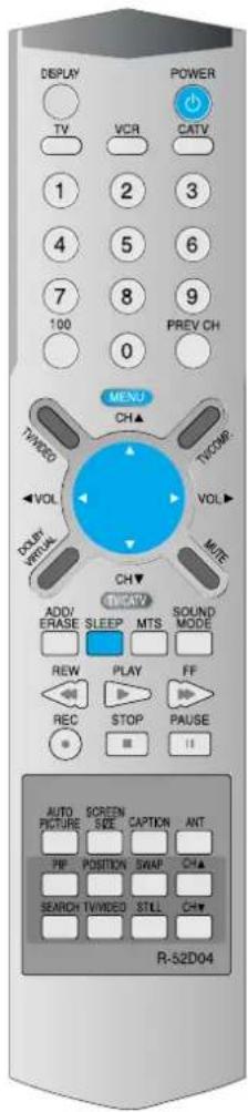 DAEWOO DSJ-4710CRA - Press the "SLEEP" button. - 14