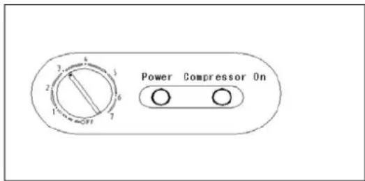 Avanti CF524CG - Setting the Temperature Control - 1