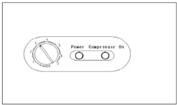 Avanti CF524CG - Como graduar la temperatura - 1