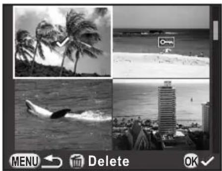 RICOH K-30 - Deleting Selected Images - 2