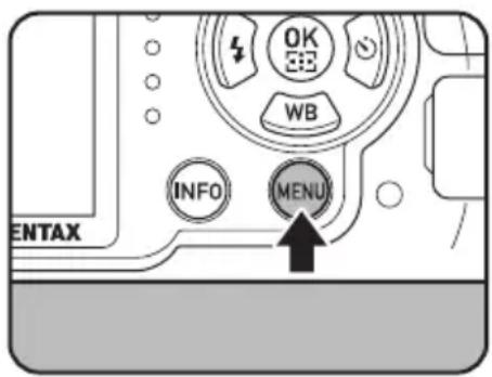 OK WB INFO MENU ENTAX