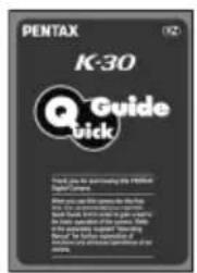 PENTAX K-30 Guide Quick