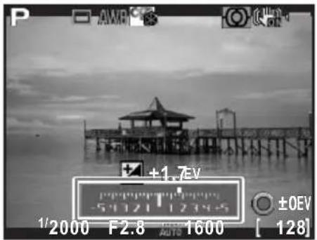 P AWR +1.7eV -5 121 1234-5 ±0EV 1/2000 F2.8 Auto 1600 [ 128 ]