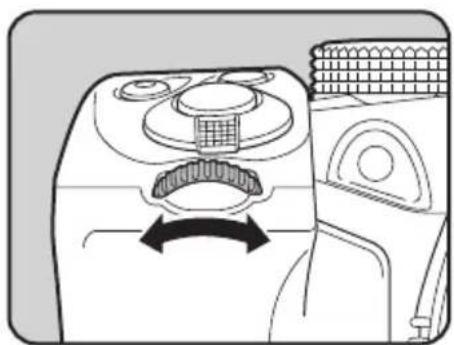 RICOH K-30 - Turn the front e-dial ( ). - 1