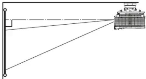 MITSUBISHI TW21U - Front projection, ceiling mounting - 1
