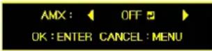 MITSUBISHI TX10U - Enabling or disabling the AMX Device Discovery - 1