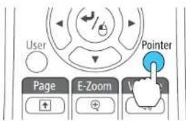 D-LINK PowerLite 1771W - UsingtheRemoteControlasaPresentationPointer - 1