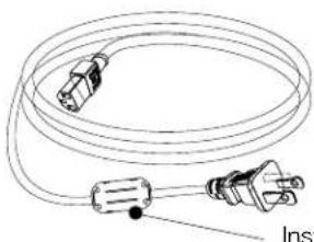 RCA 50PA30RQ - Ferrite Core Installation - 1