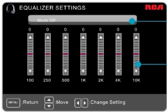 RCA 50PA30RQ - OSD Menu Operations - 1