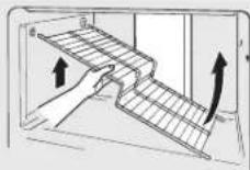 HOTPOINT HTN17CBDLWW - About the freezer compartment shelves. - 2
