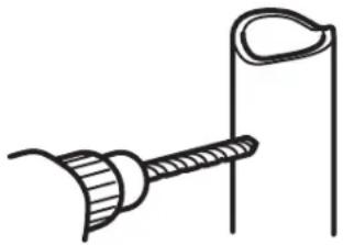HOTPOINT HTN17CBDLWW - DRILL THE HOLE FOR THE VALVE - 1