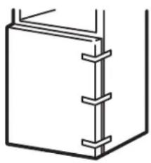 HOTPOINT HTN17CBDLWW - REMOVE THE FRESH FOOD DOOR - 1