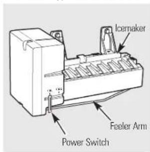 HOTPOINT HTN17CBDLWW - About the automatic icemaker. - 1
