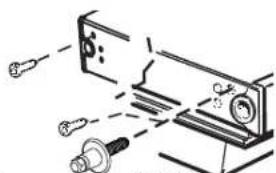 HOTPOINT HTN17CBDLWW - Transfer door stop - 4