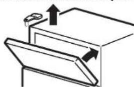 GE GTH18CCCRCC - Re-hang the freezer door - 2