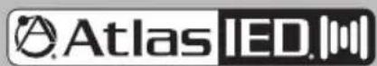 Atlas Sound TSD-DA13 - Front Panel Description - 5