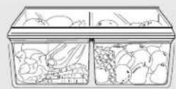 GE GTH18HCCBB - About the storage drawers. - 1