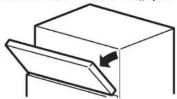 GE GTH18HCCBB - REMOVE THE FREEZER DOOR - 3