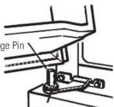GE GTH18HCCCC - Re-hang the freezer door - 1