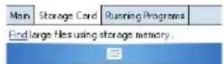 Opticon H16B - Checking Available Storage - 3