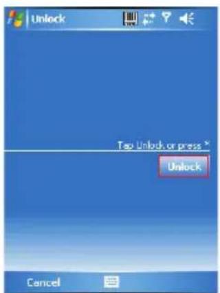 Unlock Too Unlock or press * Unlock Cancel