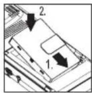 Opticon H16B - Installing the Battery - 1