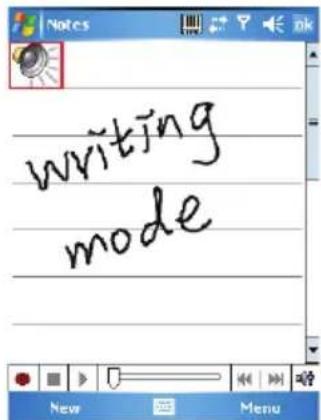 writing mode