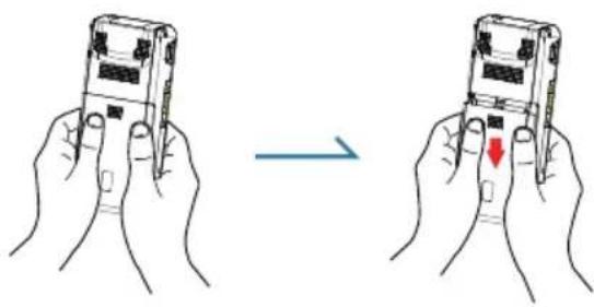 Opticon H16B - Installing the SIM Card - 1