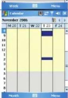 Opticon H16B - Changing Calendar Views - 3