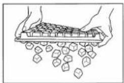 Avanti RM3152W - Use of the Ice Cube Trays - 1