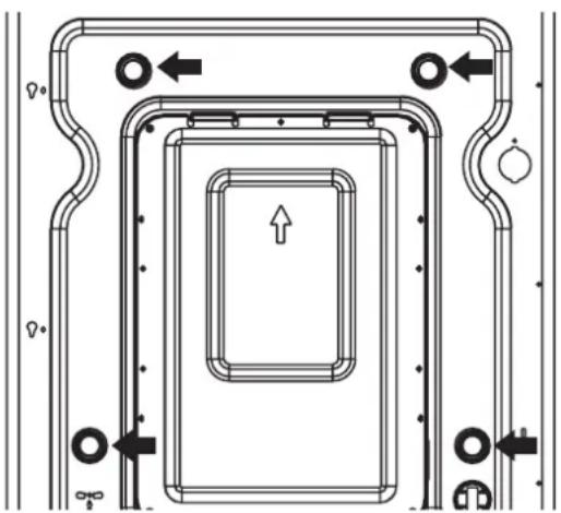 ASKO WL6532XXLPP - Removing shipping bolts - 1