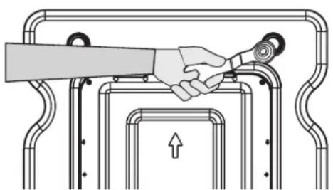 ASKO WL6532XXLPP - Removing shipping bolts - 2