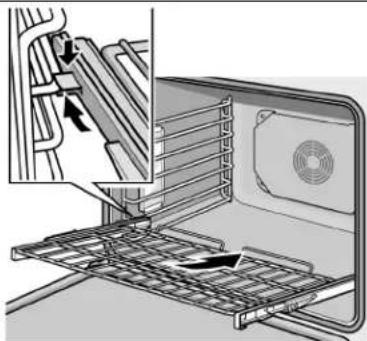 THERMADOR ME301EP - Removing Rack from Oven: - 1