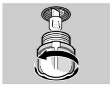 THERMADOR ME301EP - To replace the halogen bulb on the oven ceiling: - 1
