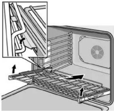 THERMADOR ME301EP - Removing Rack from Oven: - 2