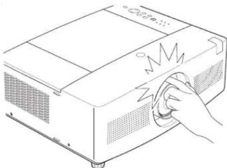 SANYO PLC-XTC50L - CAUTION - 2