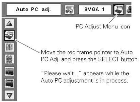 SANYO PLC-XTC50L - To store adjustment parameters - 1